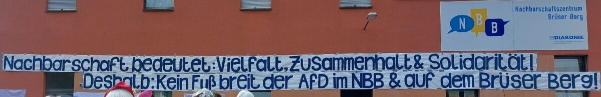 Haltung Zeigen, denn